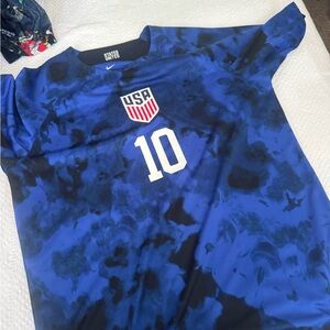 Nike USA Soccer Jersey in Blue and Black